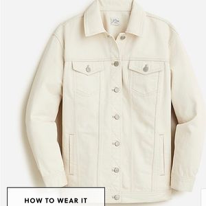 JCrew Jeans jacket S